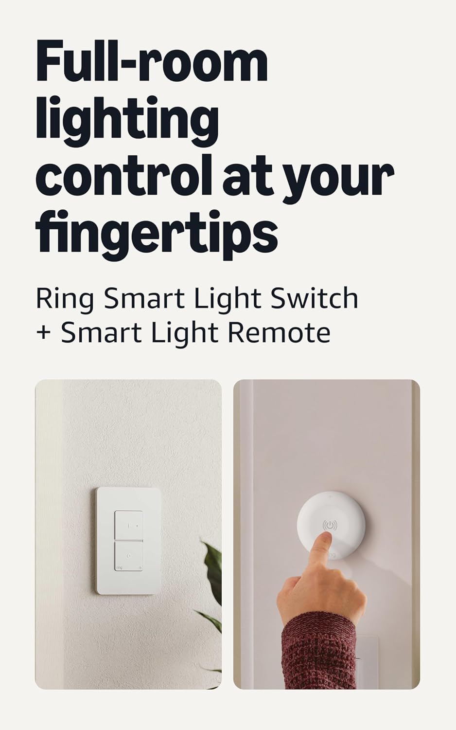 Smart Light Switch with Smart Light Remote