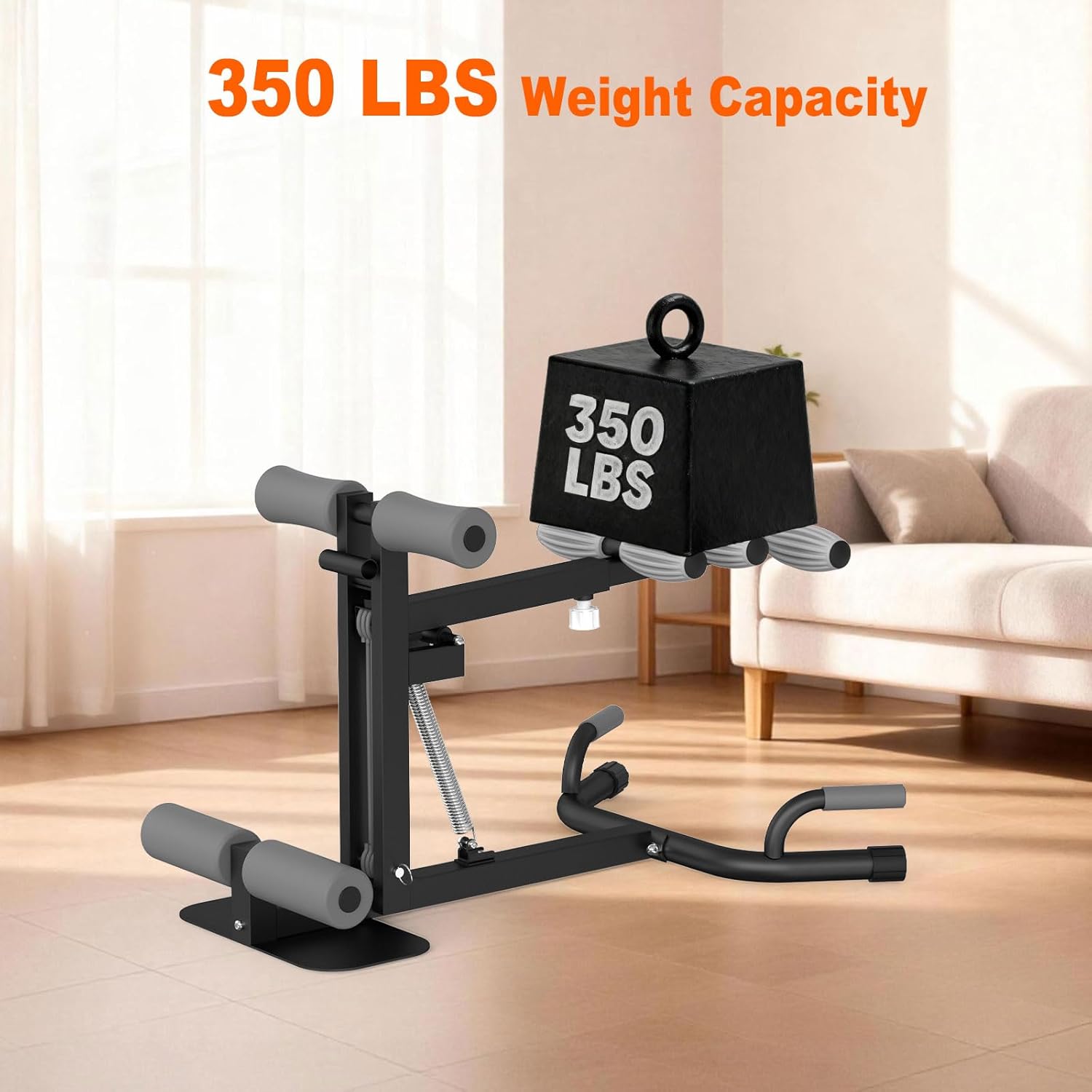 HOTSWEAT Deep Squat Machine, Glute Workout Equipment for Women, Squat Trainer with Adjustable Resistance, Core & Abs Exercise, Push Up Workout Equipment for Home Gym - Image 7