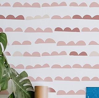 Nebula - Clouds LARGE WALL STENCIL, Modern Wall Stencils for Painting, Stencils For Walls, Simple Wall Stencils