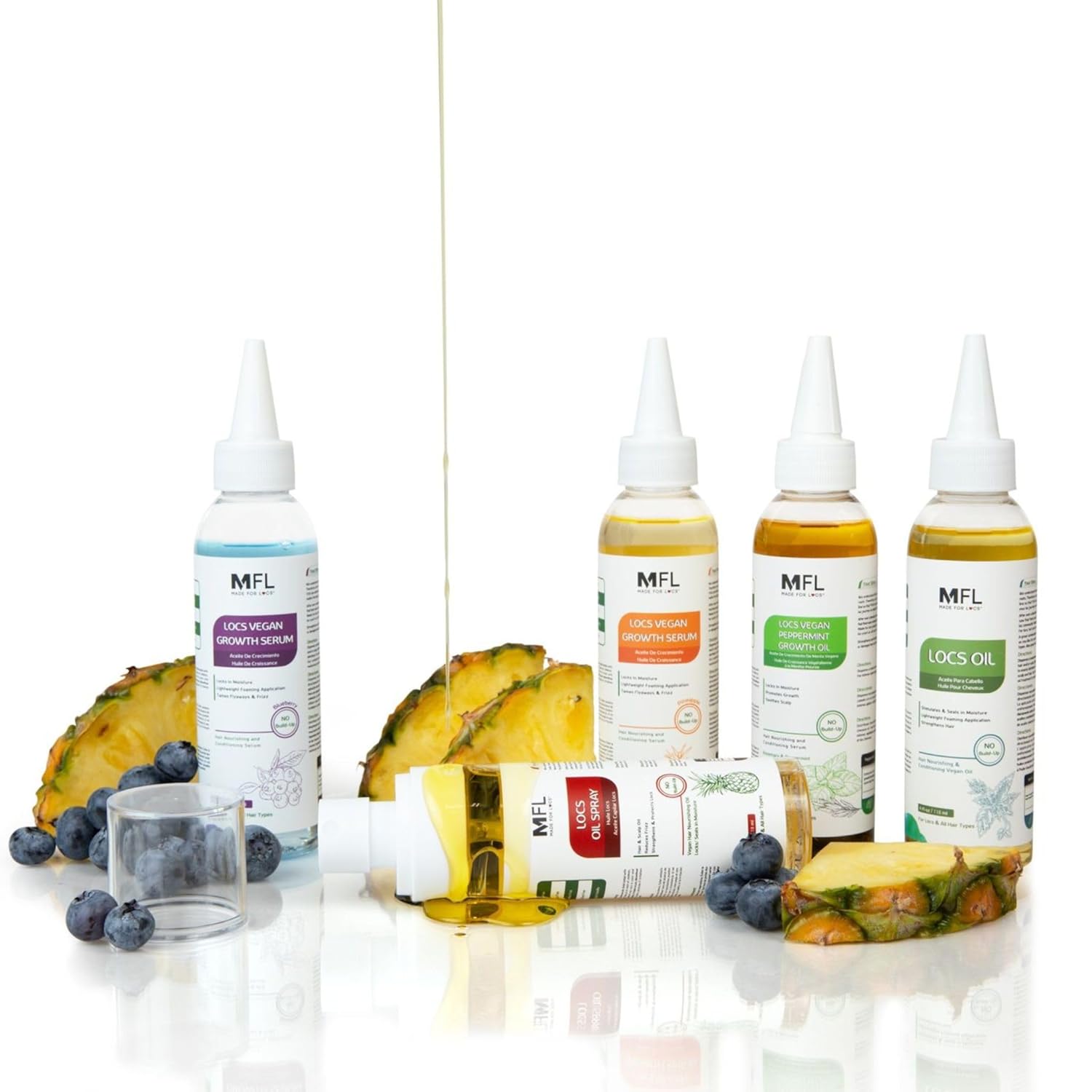 Made For Locs Entire Locs/Dreadlocks Oil Bundle | Includes 5 Locs Oil