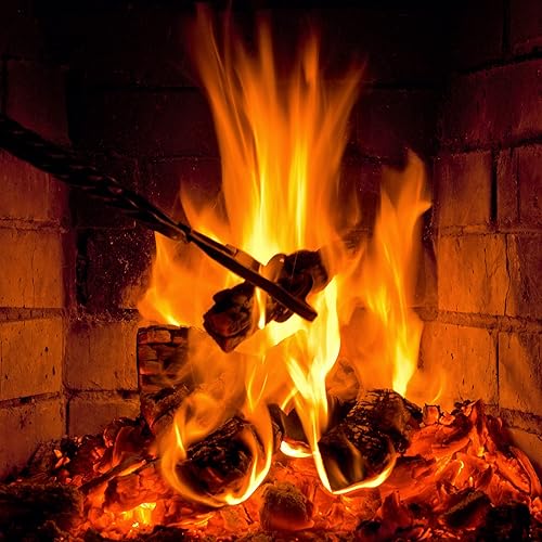 Miniatura 5 de uxcell Pinza para tijeras, 20.5 in de acero al carbono para chimenea, recogedor de leña, herramienta de recolección de carbón (negro)