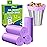 Small Trash Bags 1.2-Gallon: Bathroom Trash Bags 4.5L Small Garbage Bags for Bathroom Bedroom Office - (Purple, 120 Counts)