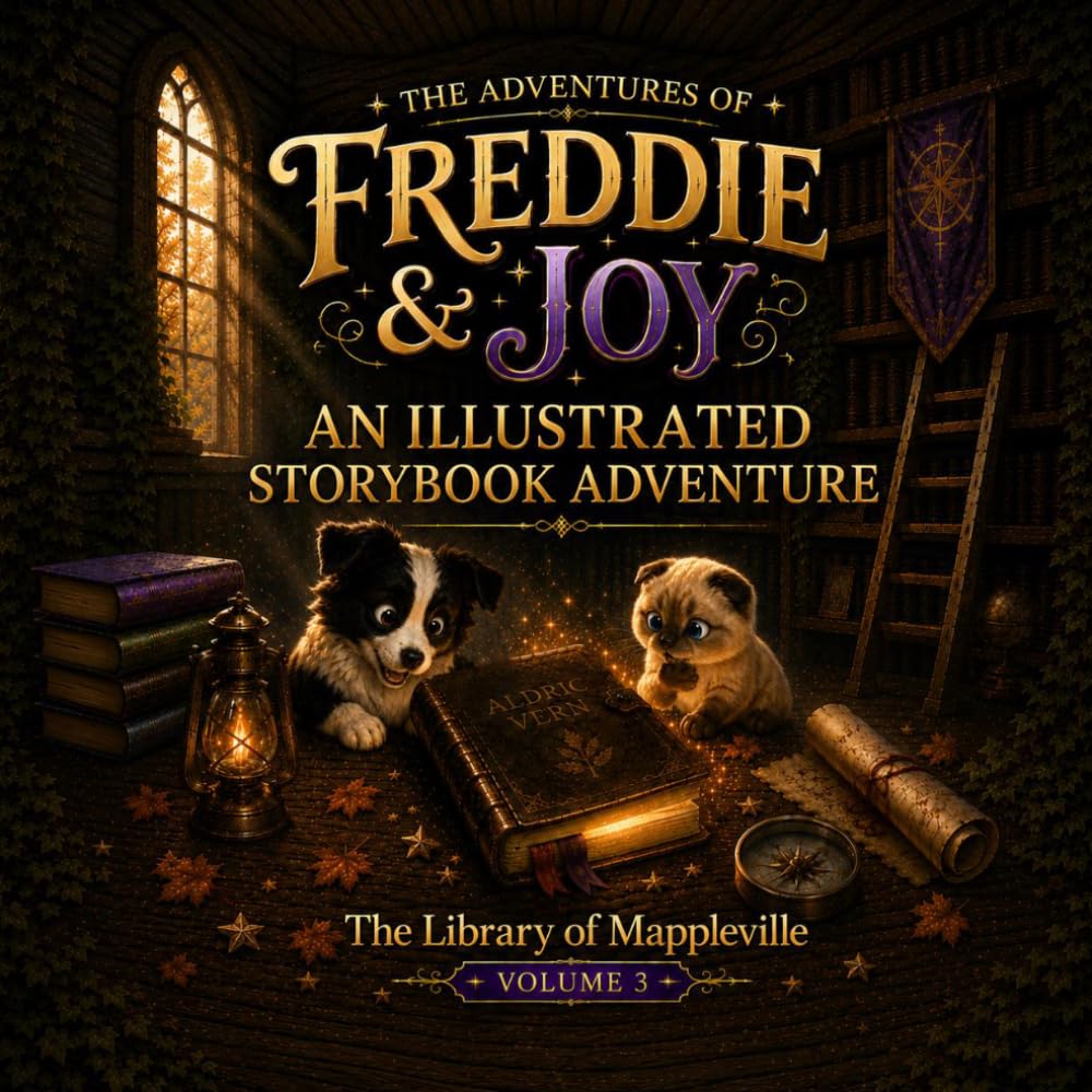 The Adventures of Freddie and Joy: The Library of Mappleville: An Illustrated Storybook Adventure: 3 (Freddie and Joy Illustrated Storybook)