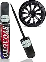 SYOAUTO Matte Black Rim Touch Up Paint For Tesla Model Y 20