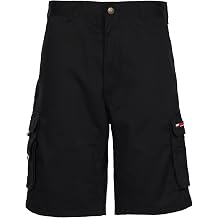 TuffStuff - Pro Work Shorts - Heavy-Duty Cargo Shorts with Multiple Pockets, Hammer Loop & YKK Zip - Triple-Stitched, Durable & Easy Care Summer Workwear - Functional Design