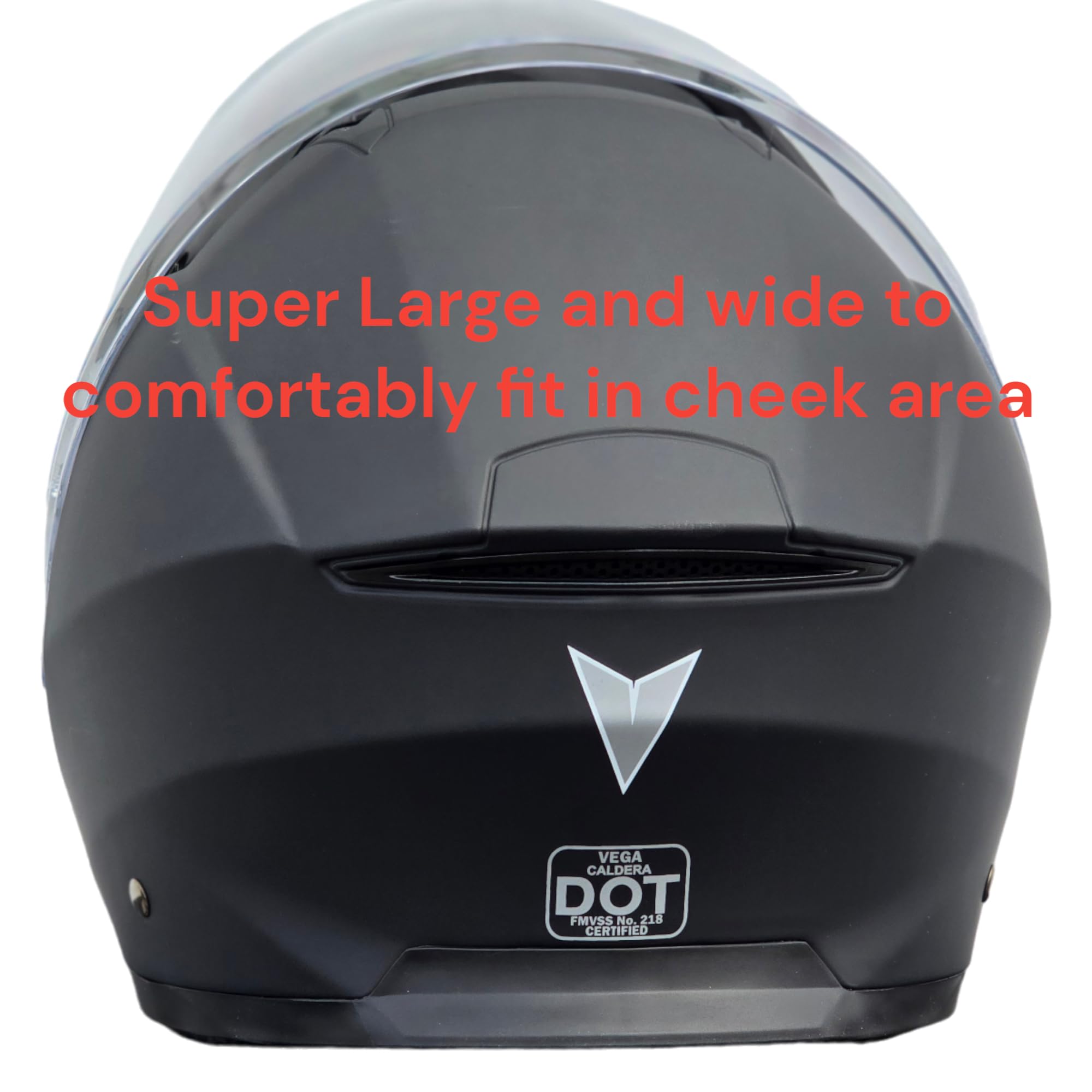 Vega Superdome Modular helmet Matte Black, 5X-Large