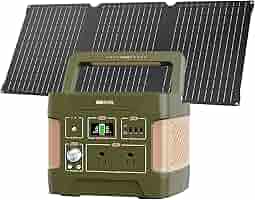 Amazon.co.jp: EEIVOL ポータブル電源 355Wh ソーラーパネル40W