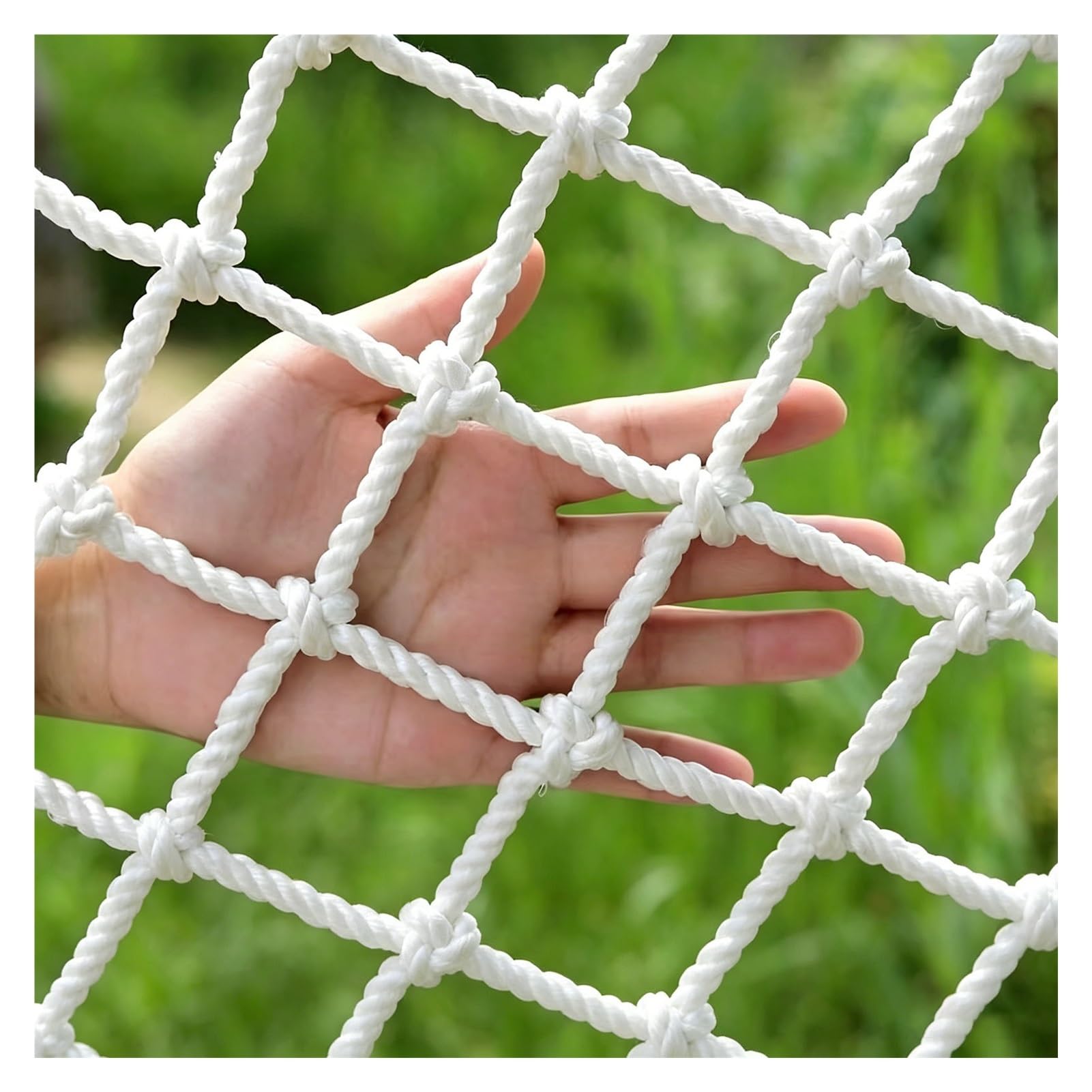 Garden Mesh Multifunctional Hemp Rope Net Sports Netting Terraces Staircases Balconies(2x3m/6.56x9.84ft)