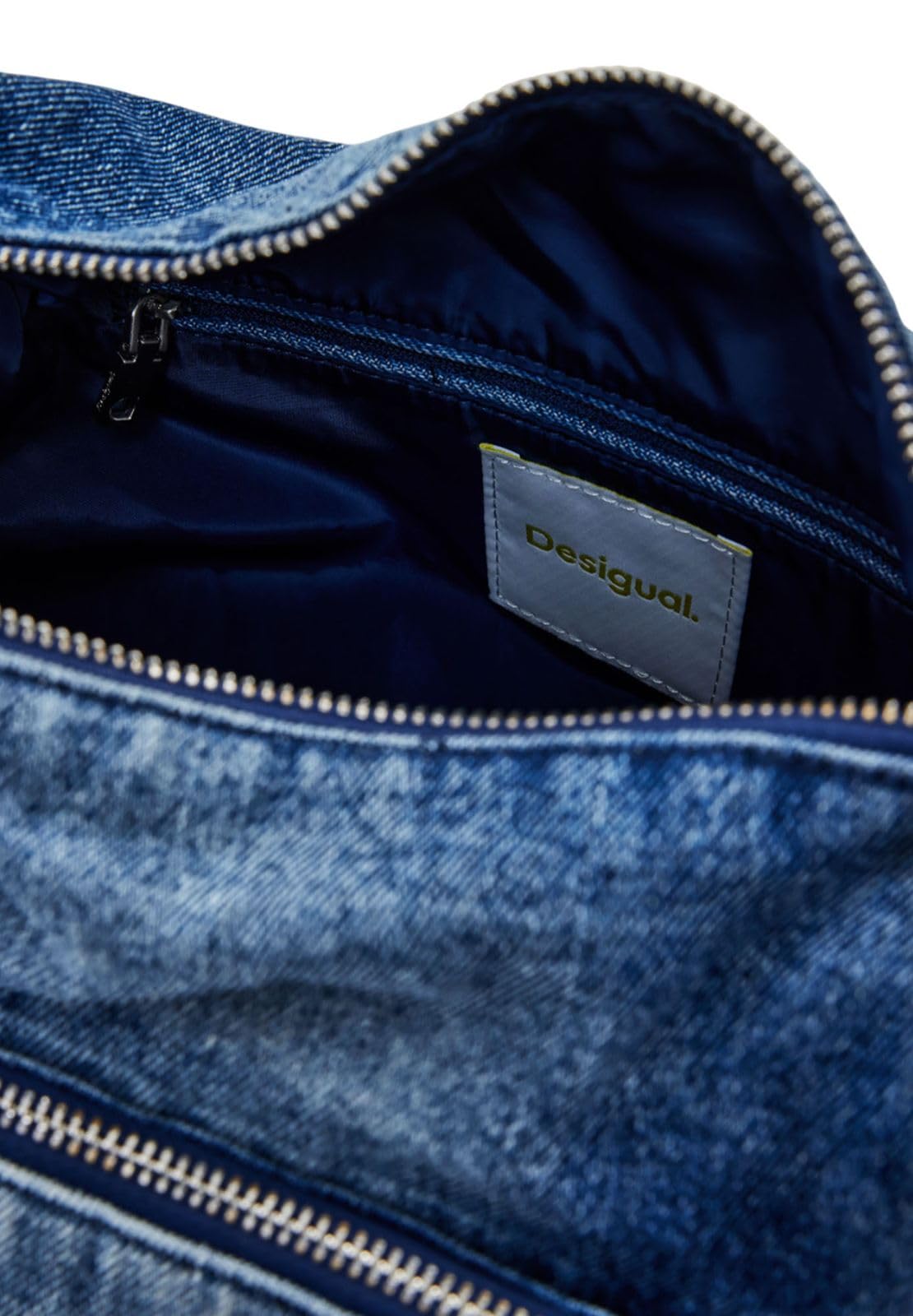 Desigual BAG_HALF LOGO, 5053 DENIM MEDIUM WASH, U