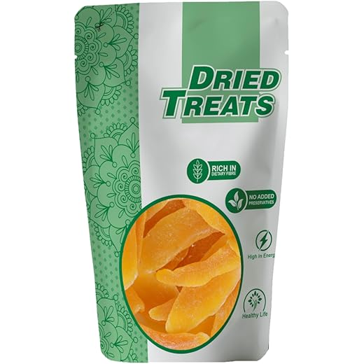 Dried Treats Dried Fruits Nuts And Seeds (Dried Mango, 200 Gm)