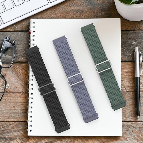 Miniatura 7 de Delidigi Bandas elásticas compatibles con Samsung Galaxy Watch 7654 de 1.575 pulgadas, 1.732 pulgadas, Watch 6 Classic de 1.732 pulgadas, Watch 5
