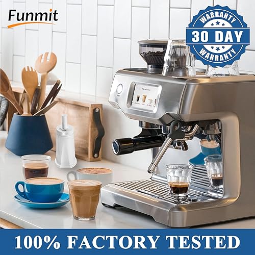 Miniatura 7 de Paquete de 8 filtros de agua de repuesto para máquina Breville Espresso Barista Touch Bes880, Barista Pro BES878, Oracle Touch BES990, Oracle