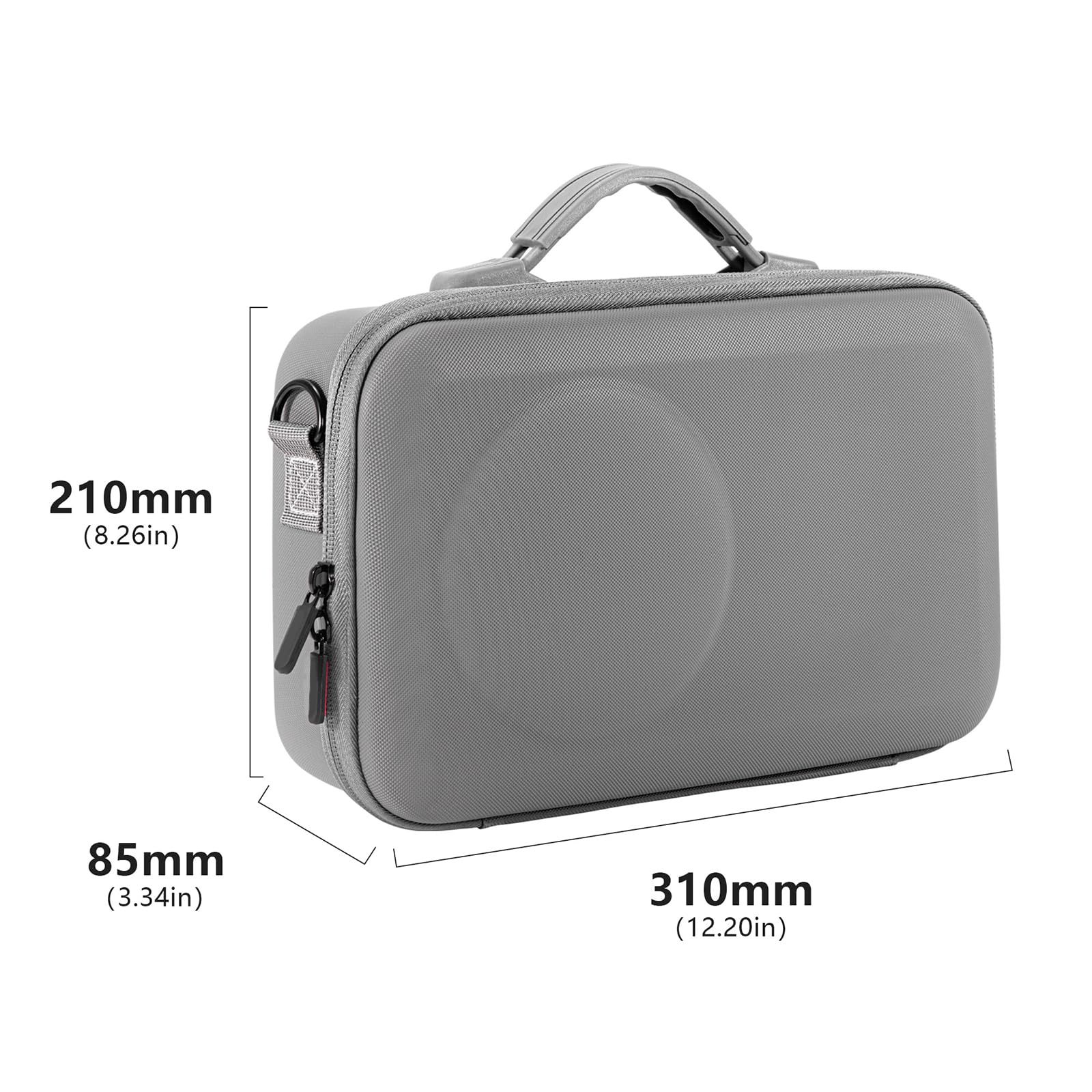 Générique Organisateurs d ' Accessoires de caméra Antichoc, composant PU, Solution de Stockage de Voyage Portable, étui de Voyage pour caméra en PU avec Ceinture d ' épaule‌