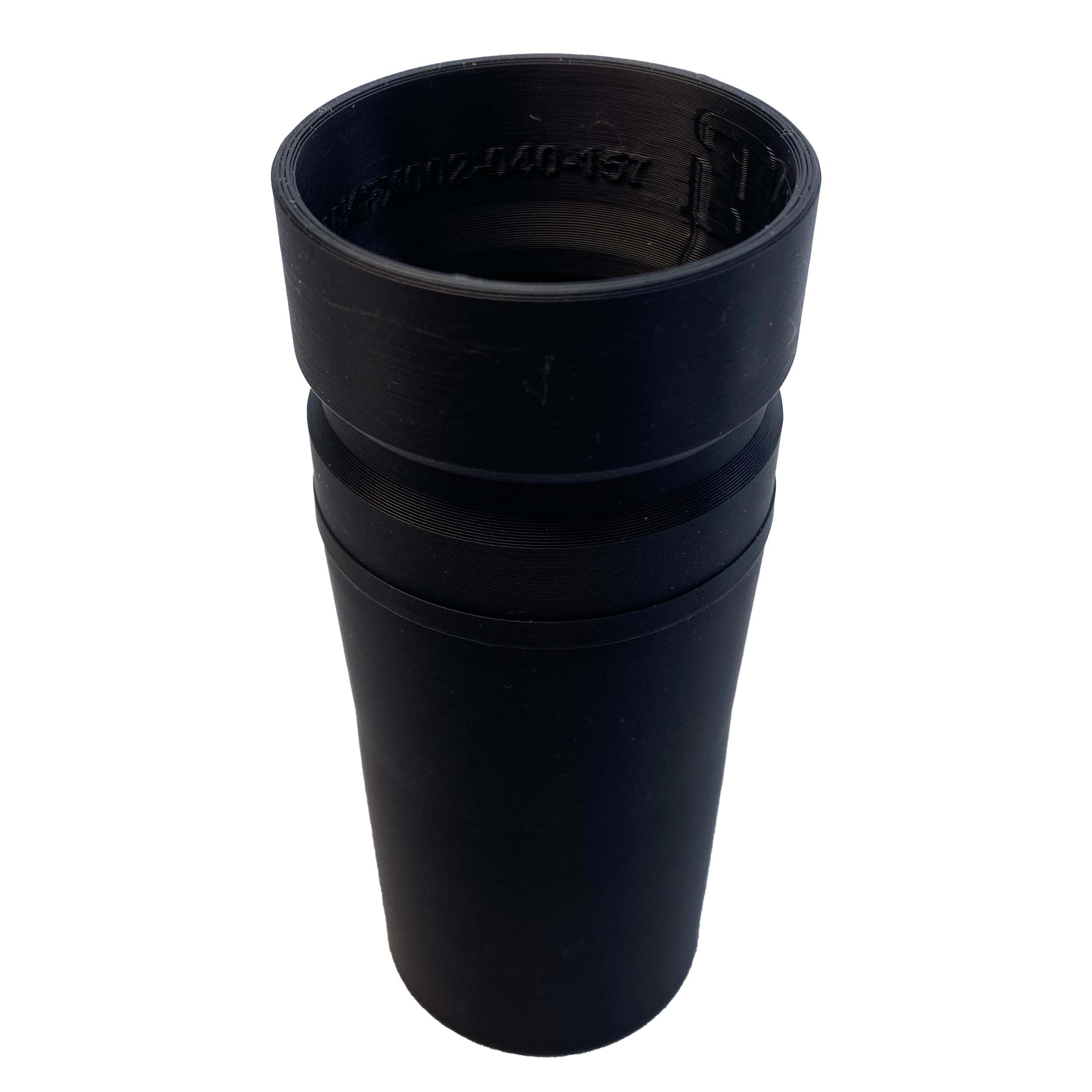 Maker Fixer Male OD 40mm 1.75" Fits Inside Measure Inner Diameter of Opening Dust Extraction Adaptor Compatible with DeWalt AirLock