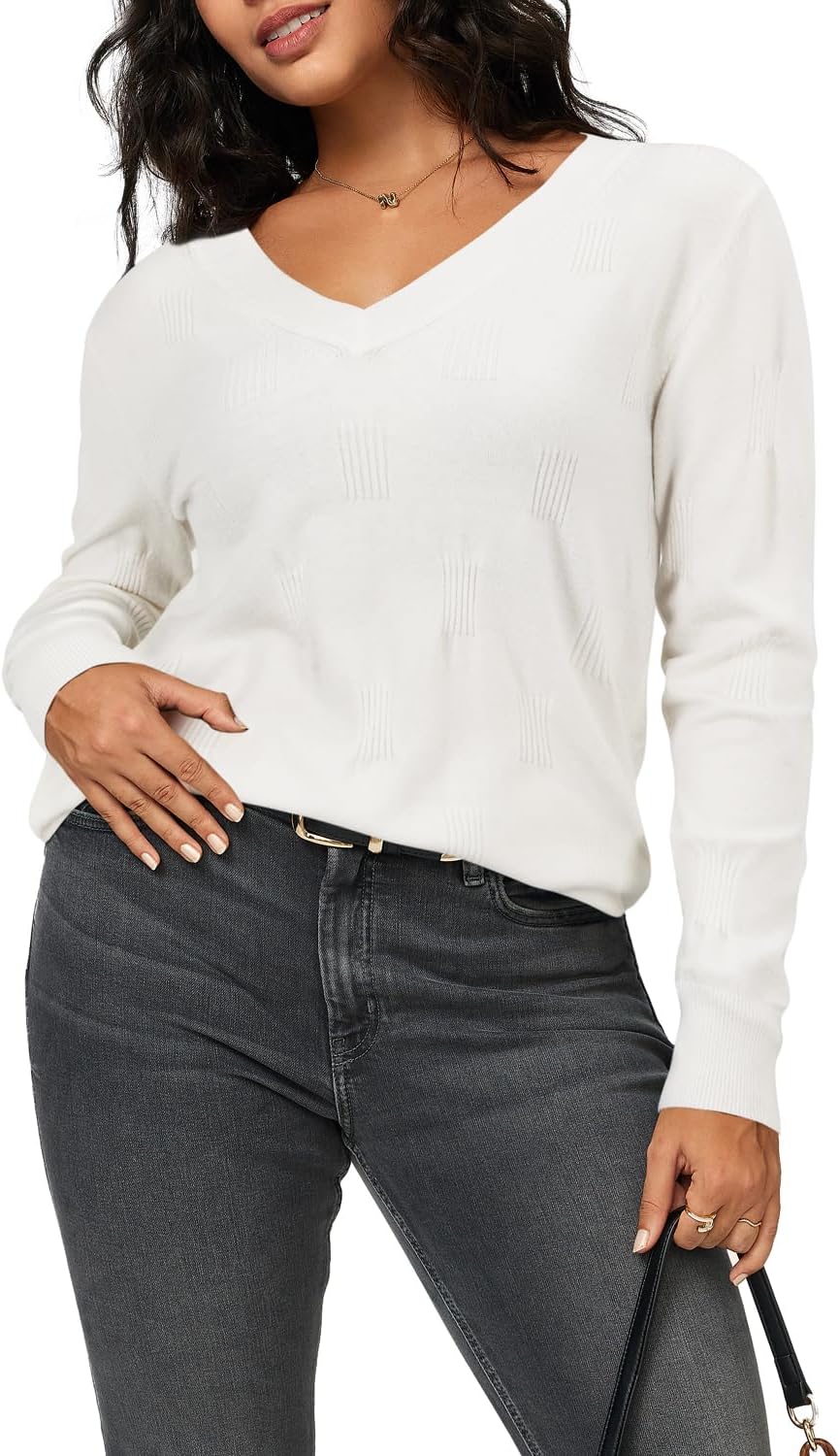 Trendy V-Neck Sweater