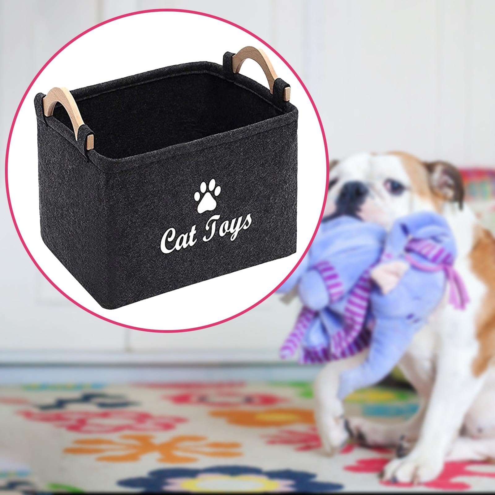 Amazon | Cuticate 犬用おもちゃ箱 ボックス 犬用