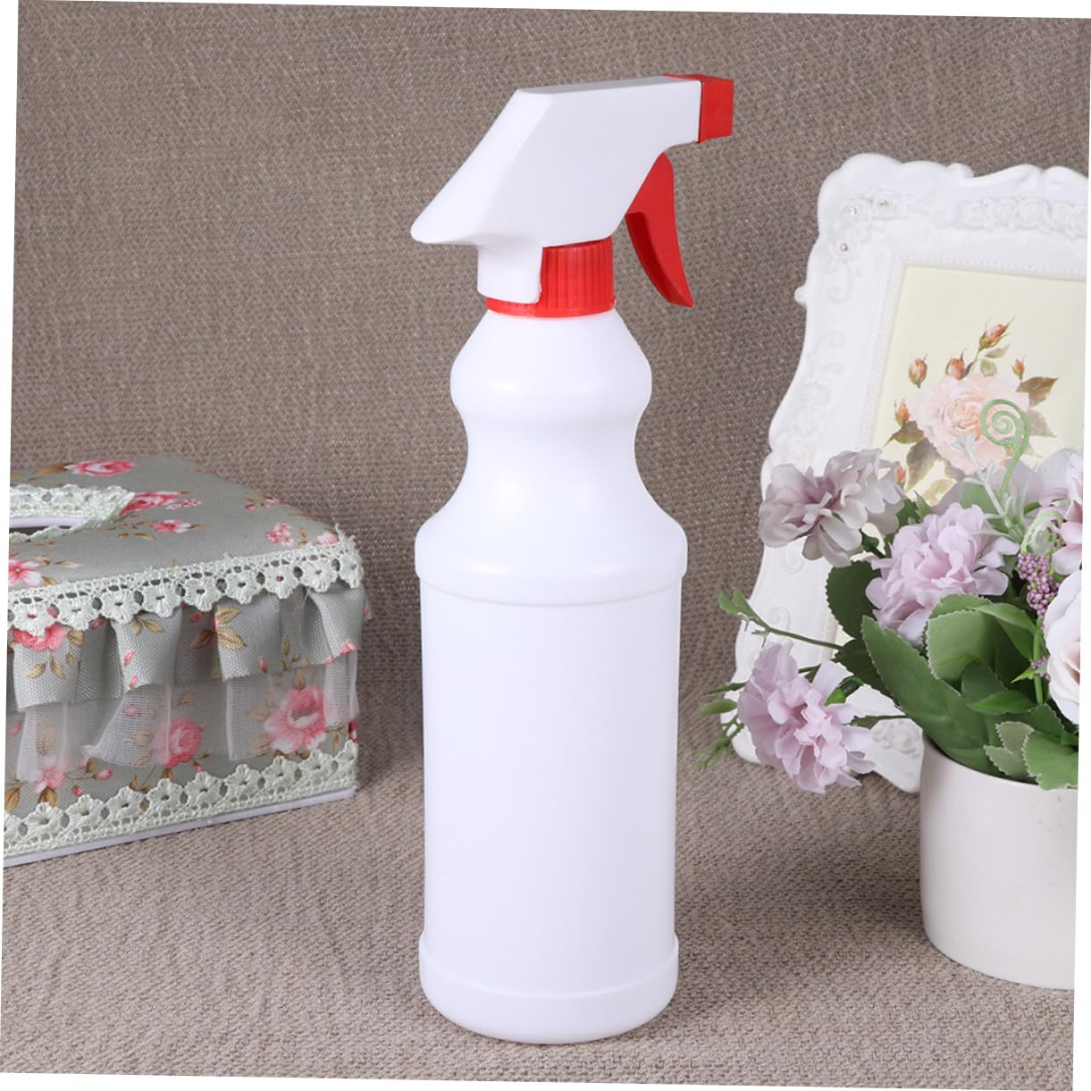 12 Stück Sprühflasche Rote Nachfüllbare Kunststoffflasche mit Feiner Sprühnebel Funktion zum Gießen von Reinigen für Haarsprays Leckfrei und Einfach zu Befüllen