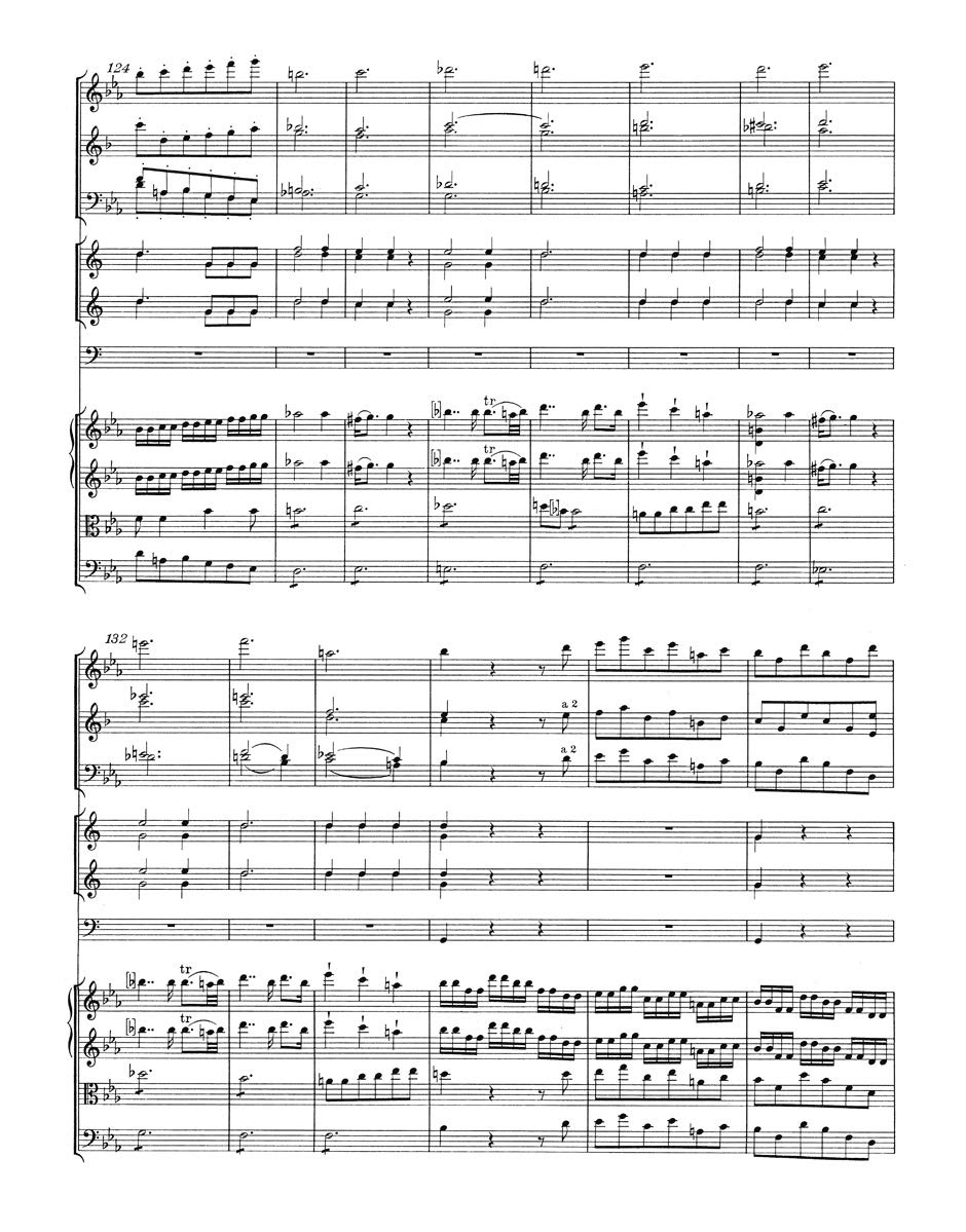 Symphony No. 39 E flat major KV 543 - Orchestra - SCORE