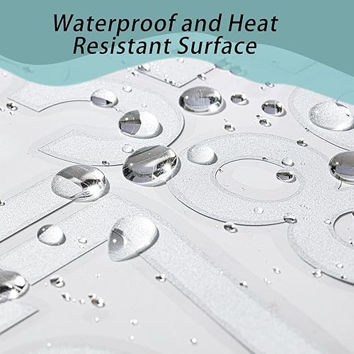 Miniatura 4 de Números reflectantes para buzones de correo para exteriores, 60 calcomanías impermeables para números de buzón, grandes de 3 pulgadas, 2 pulgadas,