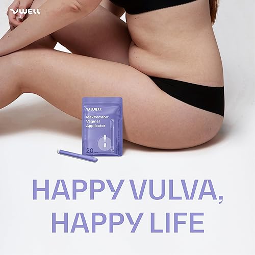 Miniatura 9 de Aplicador de supositorio vaginal y rectal cónico VWELL MaxComfort se ajusta a la mayoría de las cápsulas, tabletas, píldoras, geles y cremas de