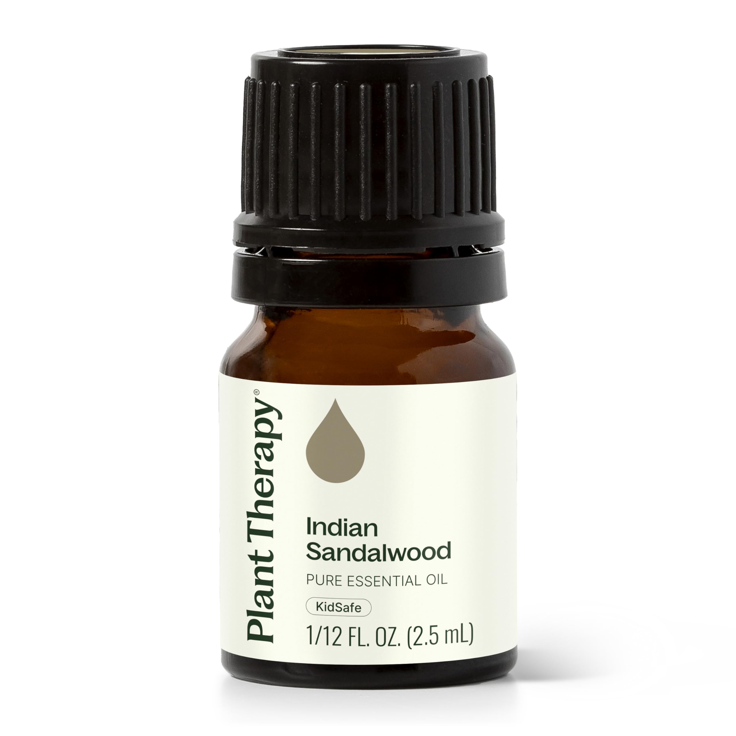 Indian Sandalwood Essential Oil, 100% Pure, Undiluted, Therapeutic Grade (2.5 ml).