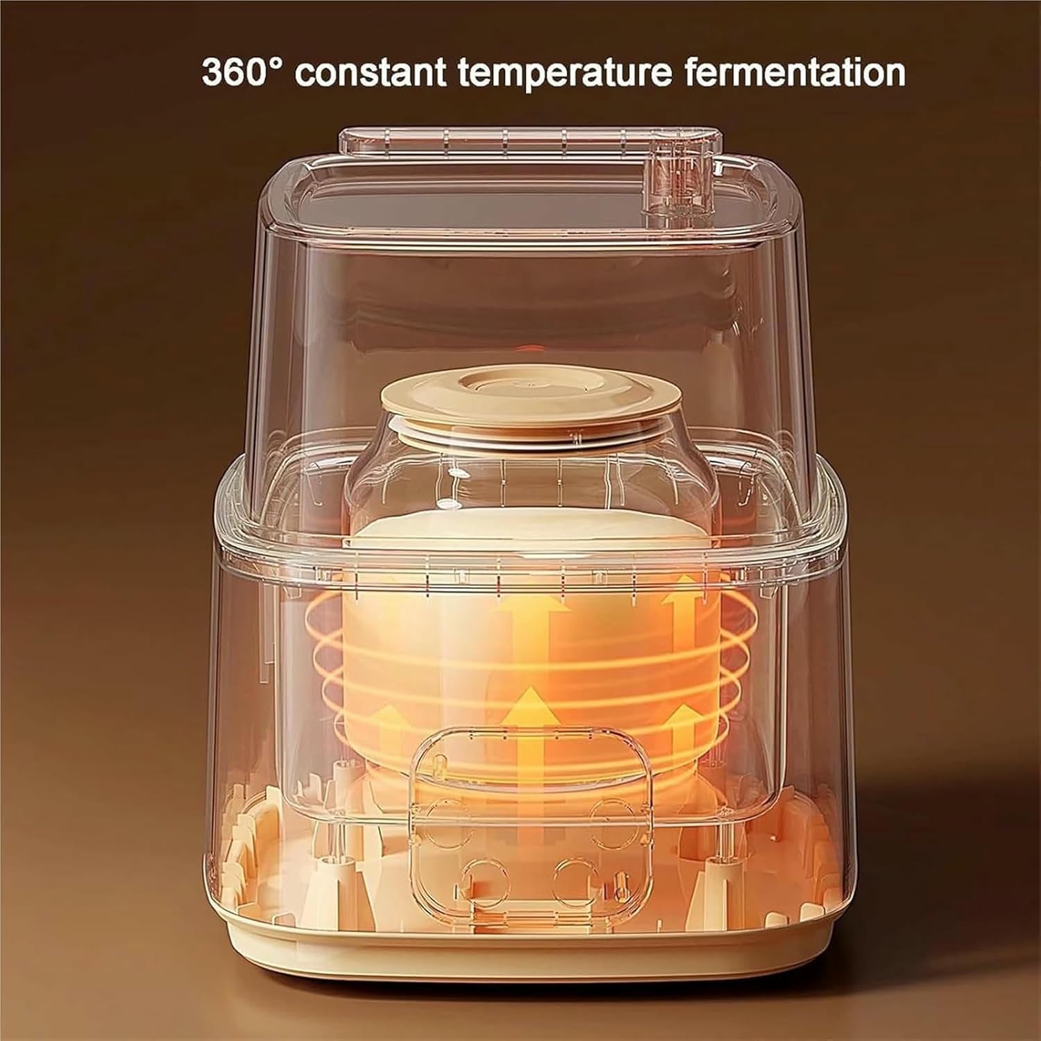 Fully Automatic Yogurt Maker, 5 Preset Programmes, Easy Cleaning Simple Operation2L Yoghurt Maker Machine, Yogurt Maker with LED Touch Panel for Home Organic Yogurt, Cheese