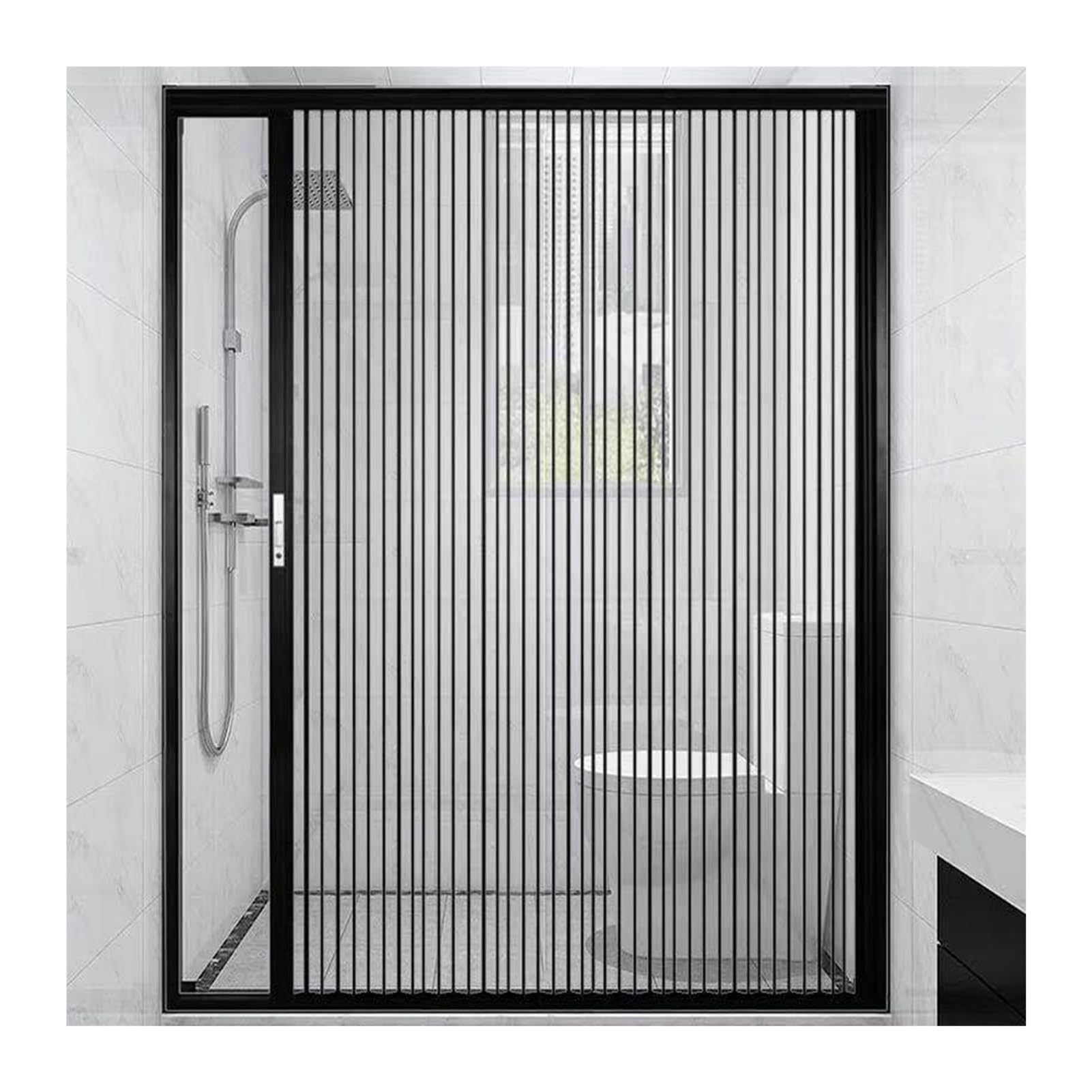 Porte Accordéon D'intérieur, Acrylique Transparent Panneau Effet Cristal Porte Pliante, Portes D'entrée Chambre À Coucher Balcon Patio Camping-Car Portes Coulissantes