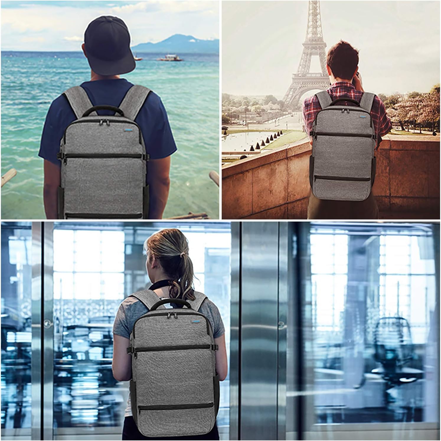 Super Cheap π Srotek Multifunctional Travel Backpack 17.3 Inch Laptop Rucksack Bookbag Anti-Theft Daypack with TSA Friendly, USB Charging Port, Casual, Lightweight, for Men/School/Work/Business, Gray Black Friday Sale 2022 Srotek Multifunctional Travel Backpack 17.3 Inch Laptop Rucksack Bookbag Anti-Theft Daypack with TSA Friendly, USB Charging Port, Casual, Lightweight, for Men/School/Work/Business, Gray