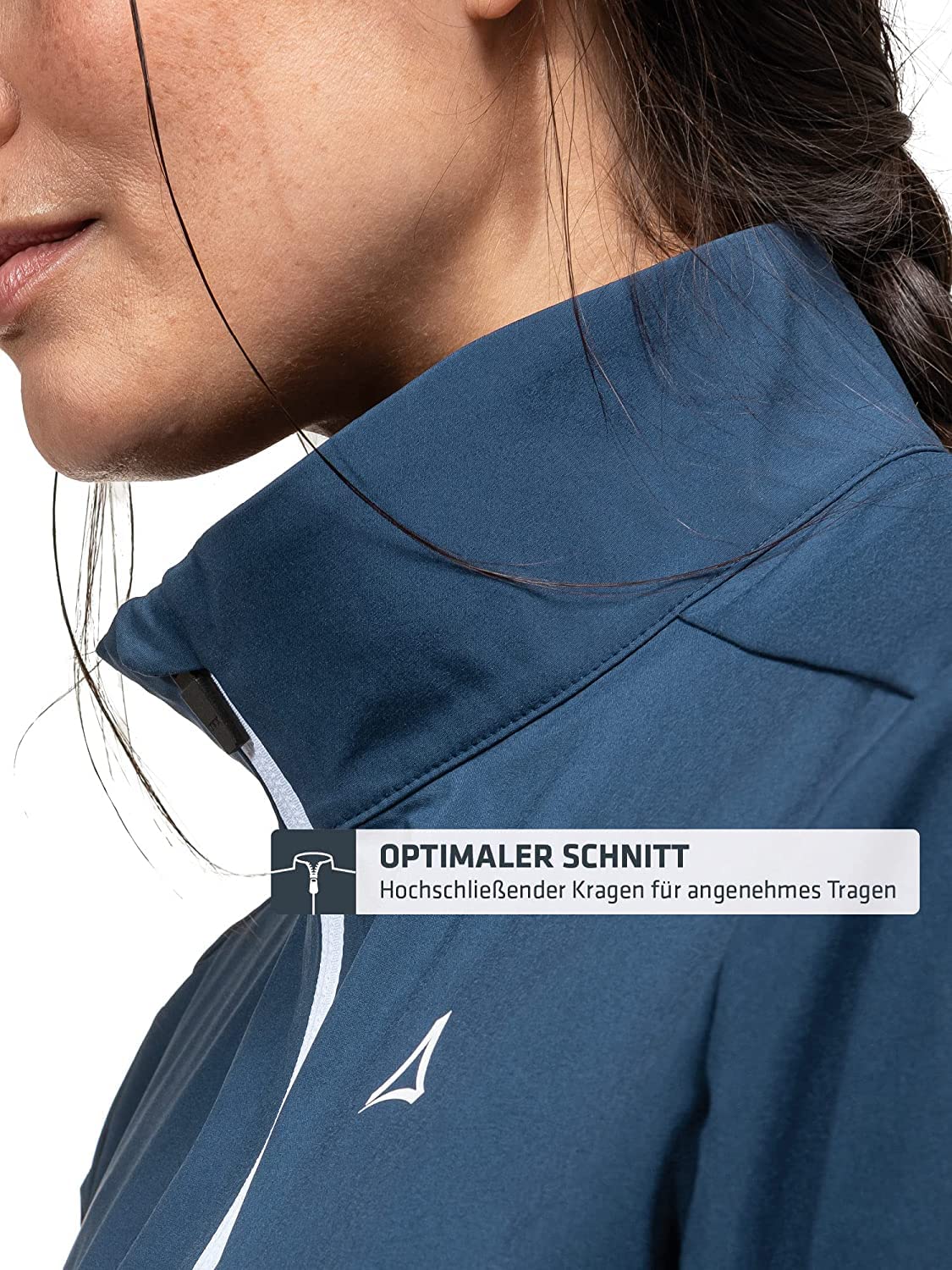 Schöffel Damen Softshell Jkt Avdalen L, sportliche Wanderjacke aus Venturi mit 4-Wege-Stretch, wasserabweisende, leichte Sommerjacke