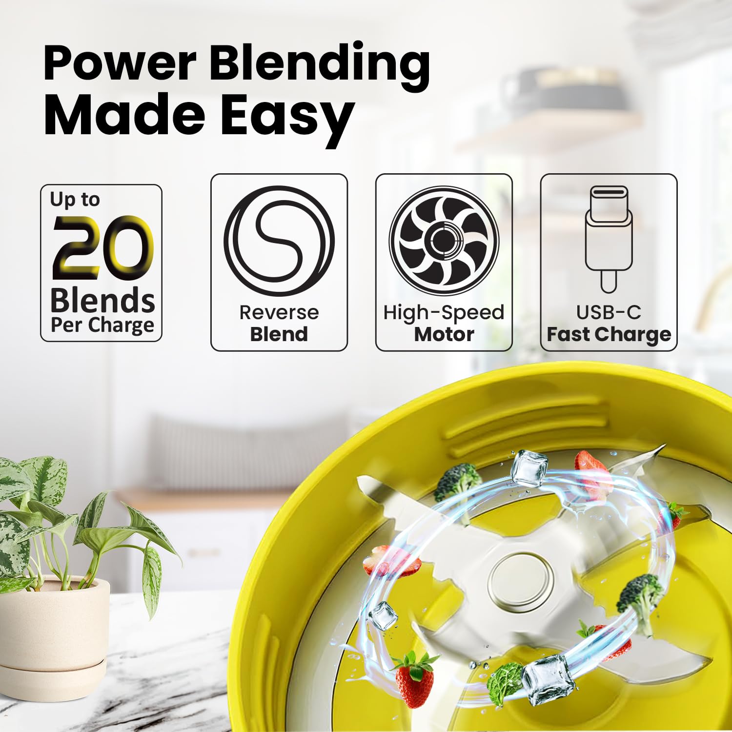 Fury Portable Blender - Smoothie Maker & Juicer -2 Fury Portable Blender - Smoothie Maker & Juicer -2