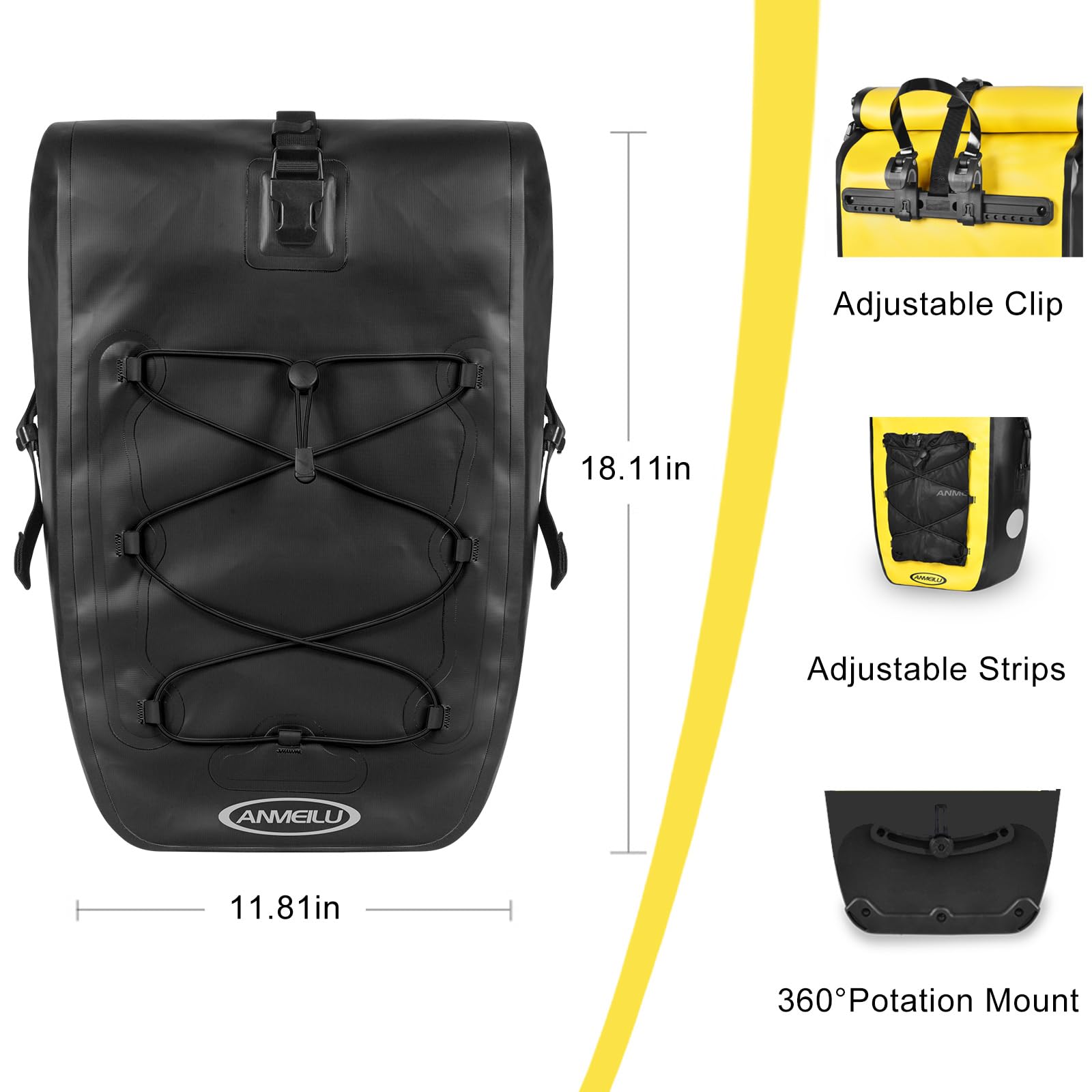 Bolsa De Camel Para Bicicleta, Bolsa De Asiento Trasero De