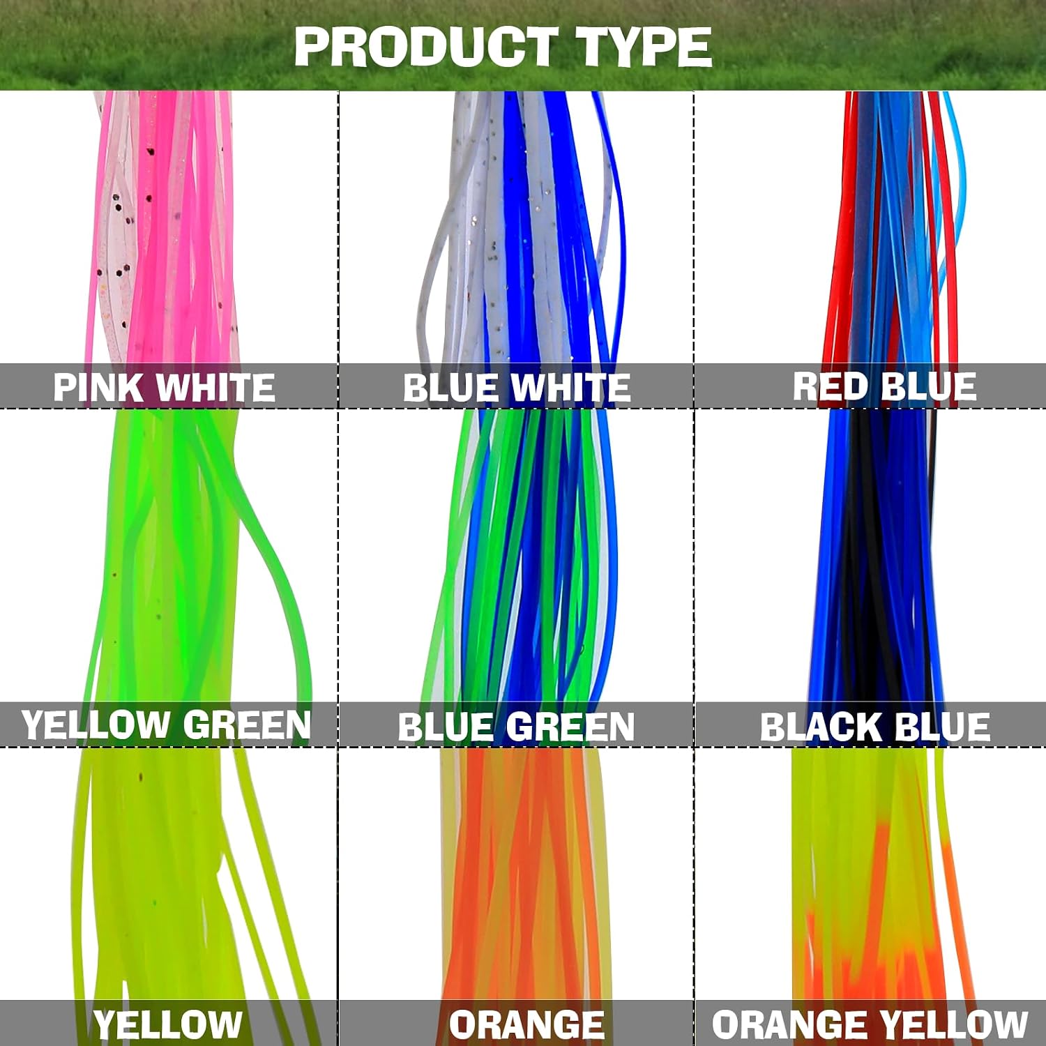 Fly Tying Materials, 18/25 Colors DIY Accessories for Lure Makers