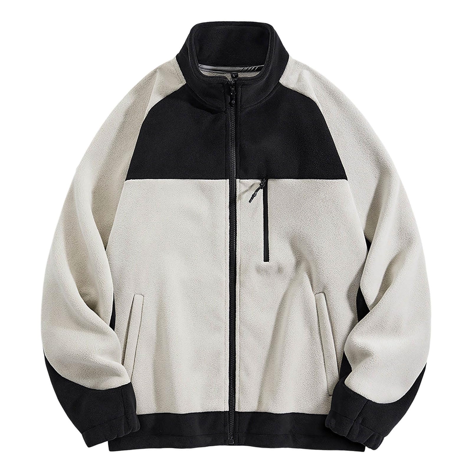 Forro Polar Hombre Tallas Grandes - Chaqueta de Invierno cálida de Forro Polar Rock Er para Hombre, Nueva Chaqueta Deportiva para Exteriores