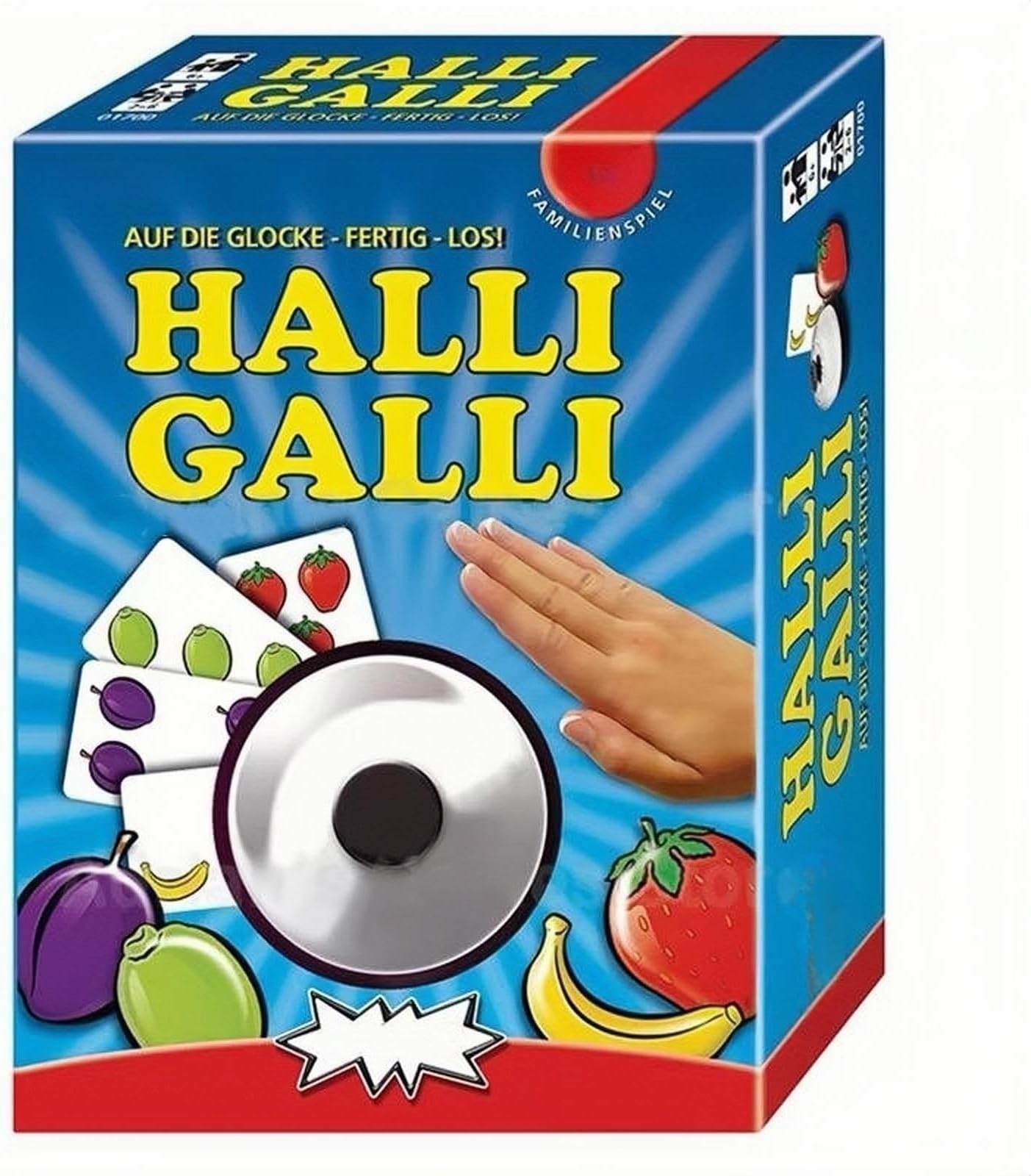 Halli Galli Friends Board Gamefamily Friendly Card Game Party Game Table Game for 2-6 Players Suitable for Age 15 and Older