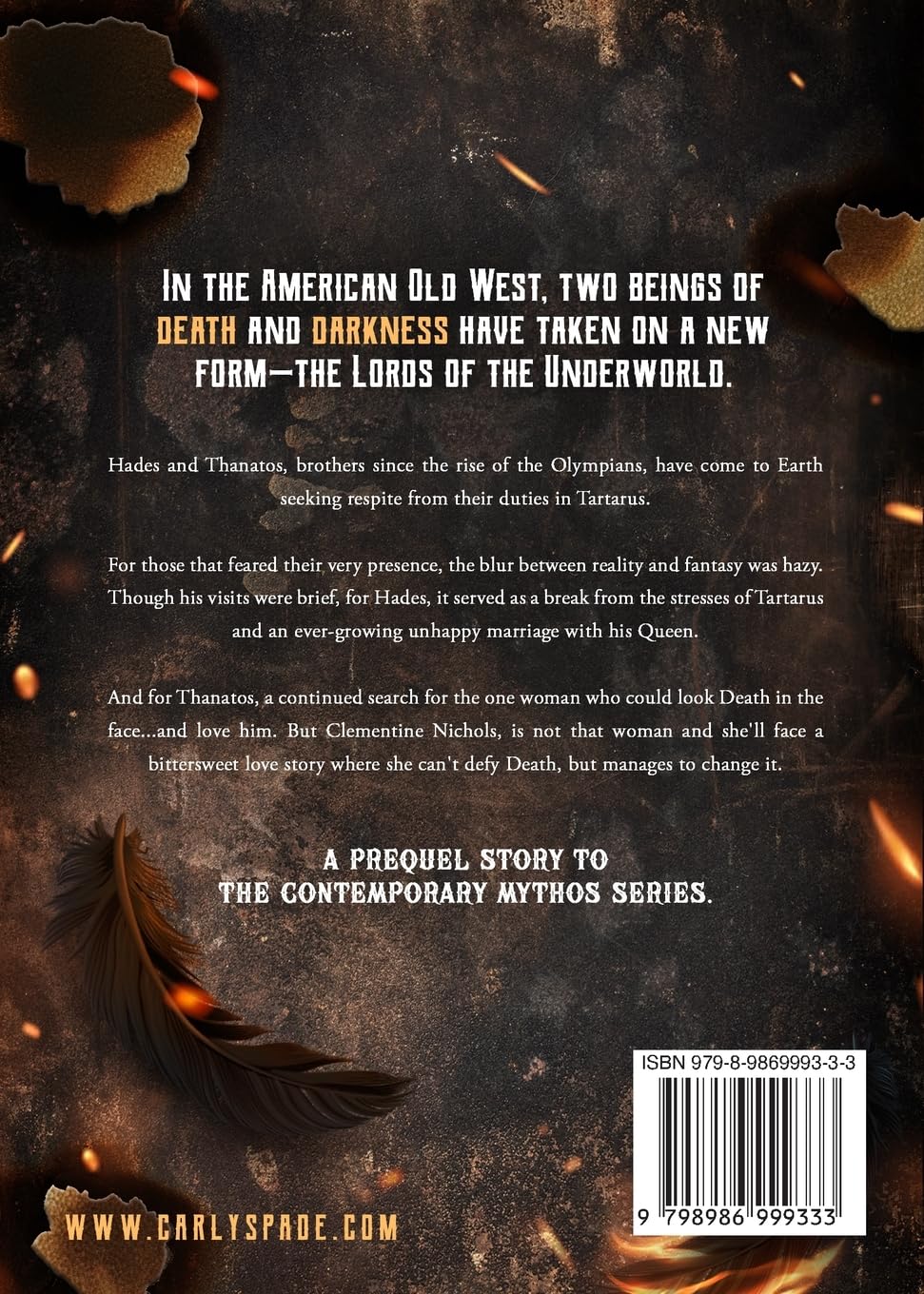 Lords of the Underworld - a Contemporary Mythos Novella