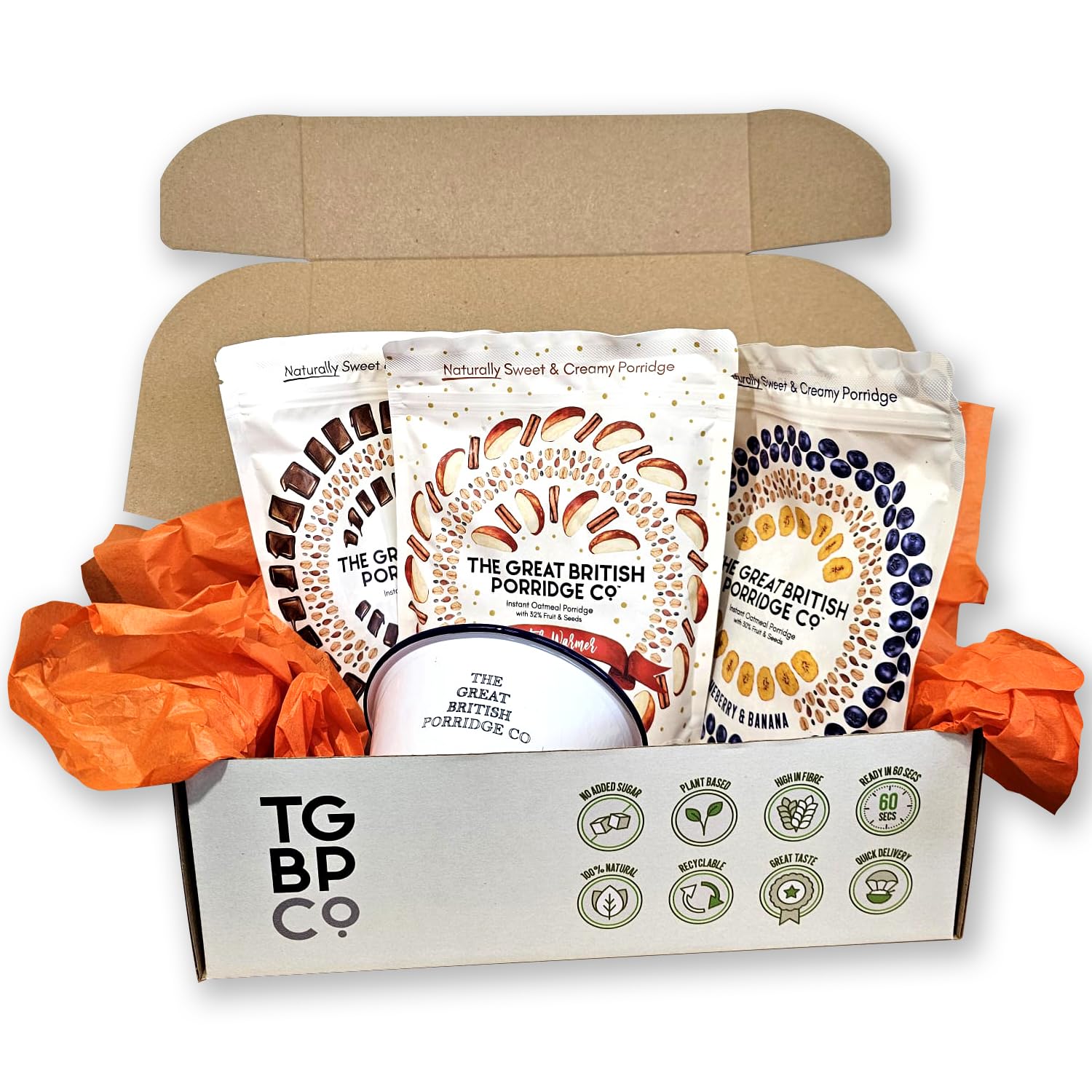 Caffe Latte Gluten-Free Instant Oateal Porridge Fro The Great British - View #2