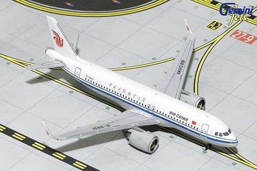 Miniatura 2 de Gemini Jets Air China320neo B-8891 - Modelo de avión fundido a presión a escala 1400, color blanco