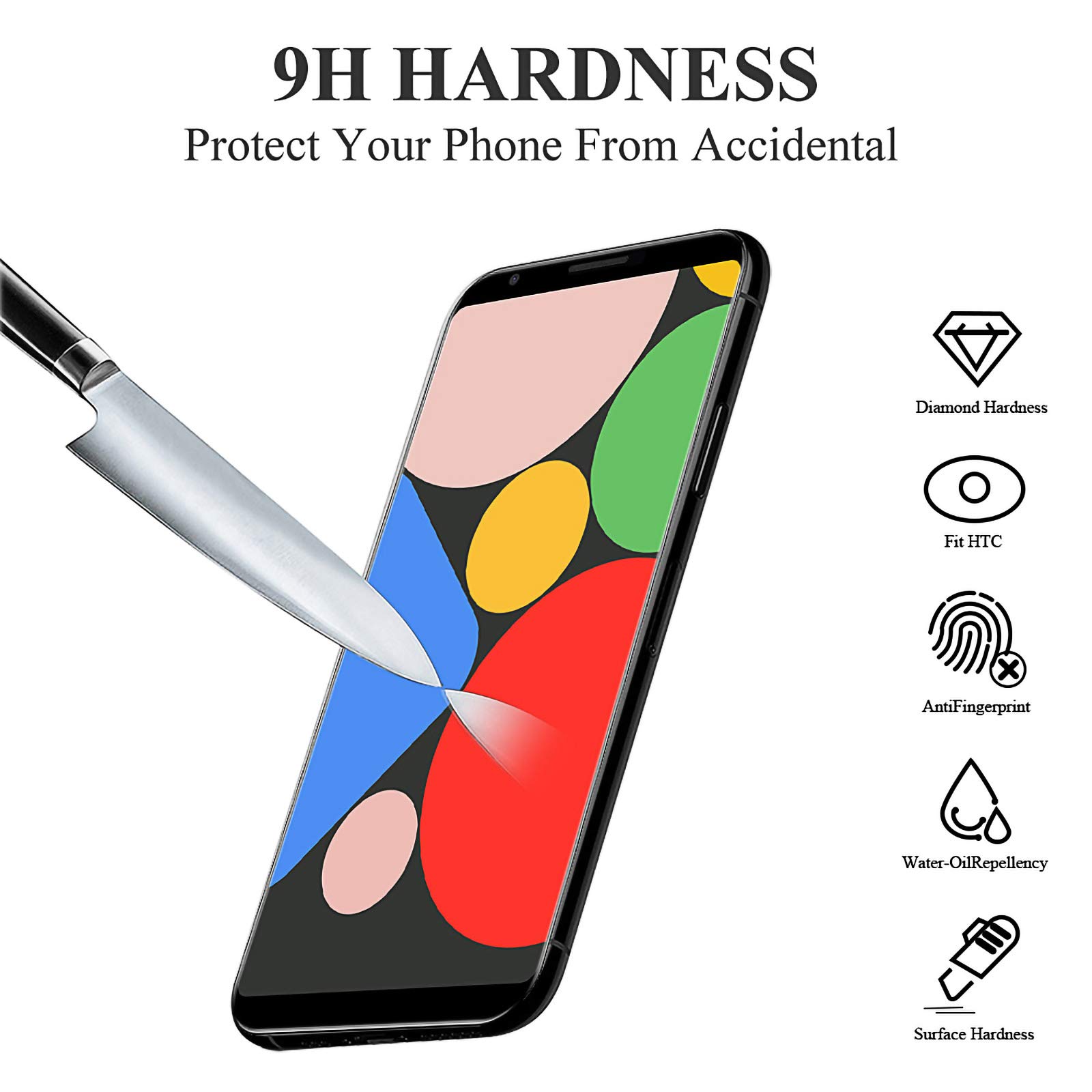 AKABEILA Vetro Temperato Huawei P20 Lite, Compatibile per