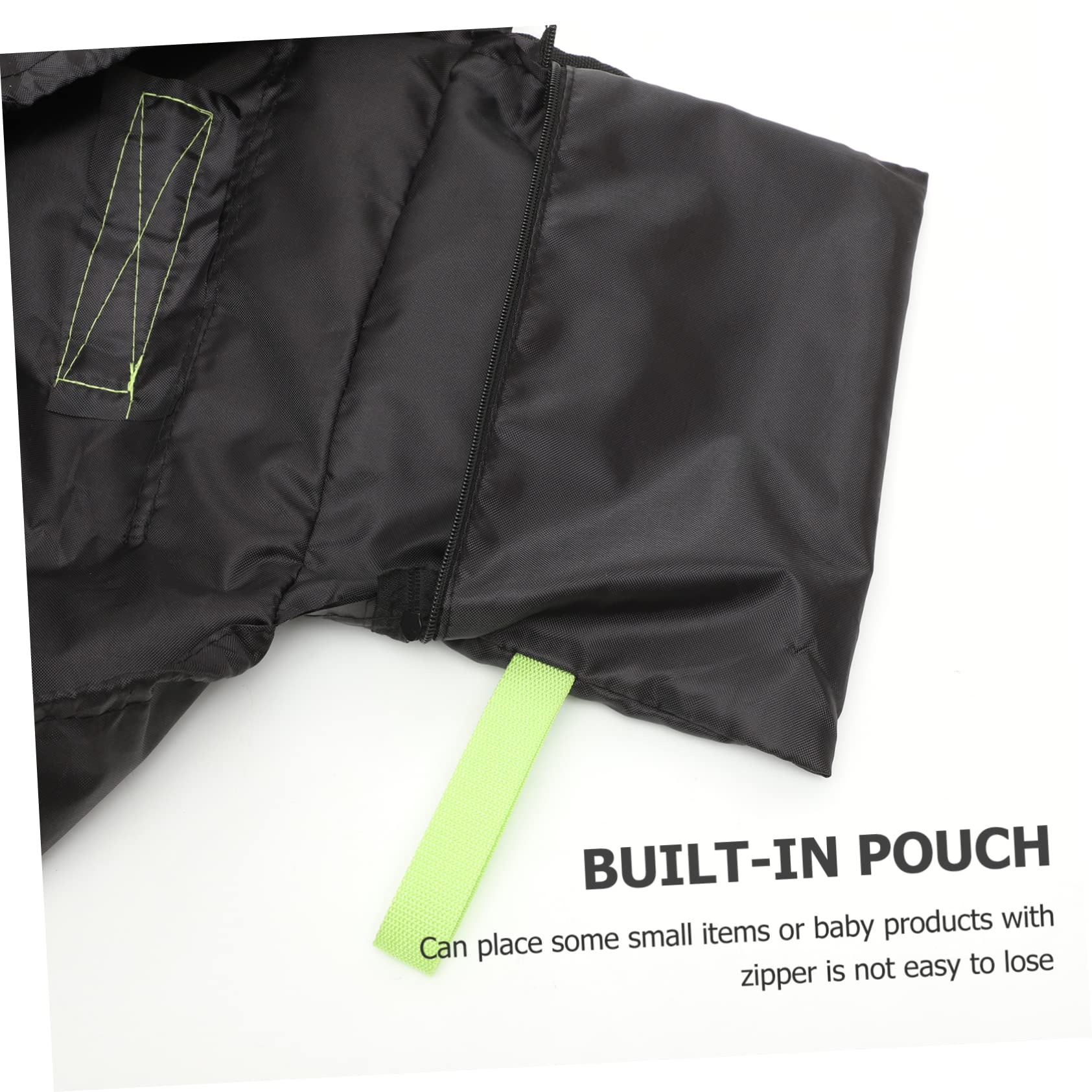 Beaupretty Borsa per Passeggino Resistente All'acqua Oxford Nero, Facile da Pulire, per Viaggi e Gate Check con Passeggino per Ragazzo Ragazza