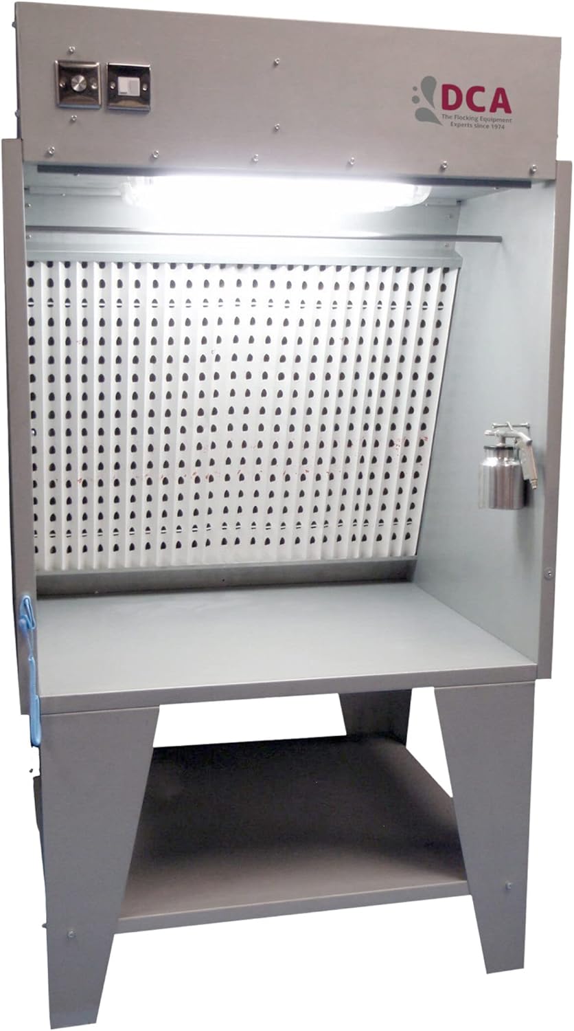 DCA Flock Glue Spray Booth SelfContained Flocking Equipment