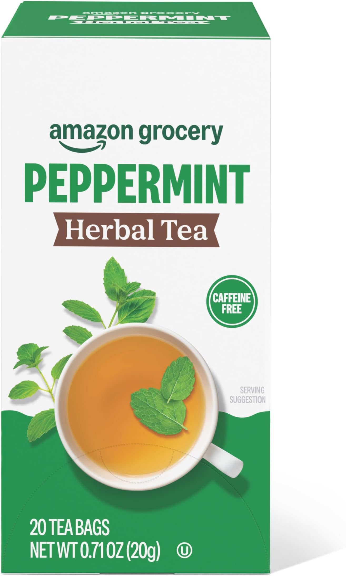 Peppermint Herbal Tea Bags, 20 Ct