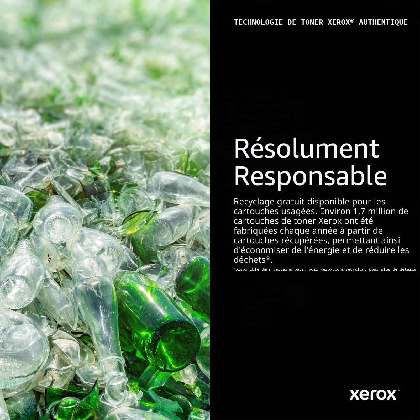 Xerox Cartouche de Toner d'Origine C320 / C325 Noir Capacité Standard (2,200 pages) - 006R04823