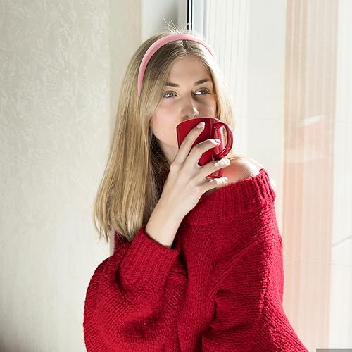 Miniatura 5 de Jaciya Diadema acolchada, 6 diademas anchas de cuero para mujeres, diademas para el cabello de mujer, accesorios para el cabello de niñas