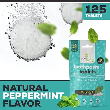 Toothpaste Tablets 125 Tablet Pouch