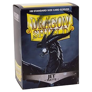 サプライ・アクセサリ・グッズ Dragon Shield 100 Outer Sleeves Black Amazon.com: Dragon Shield Outer Sleeves – Matte Black 100 CT