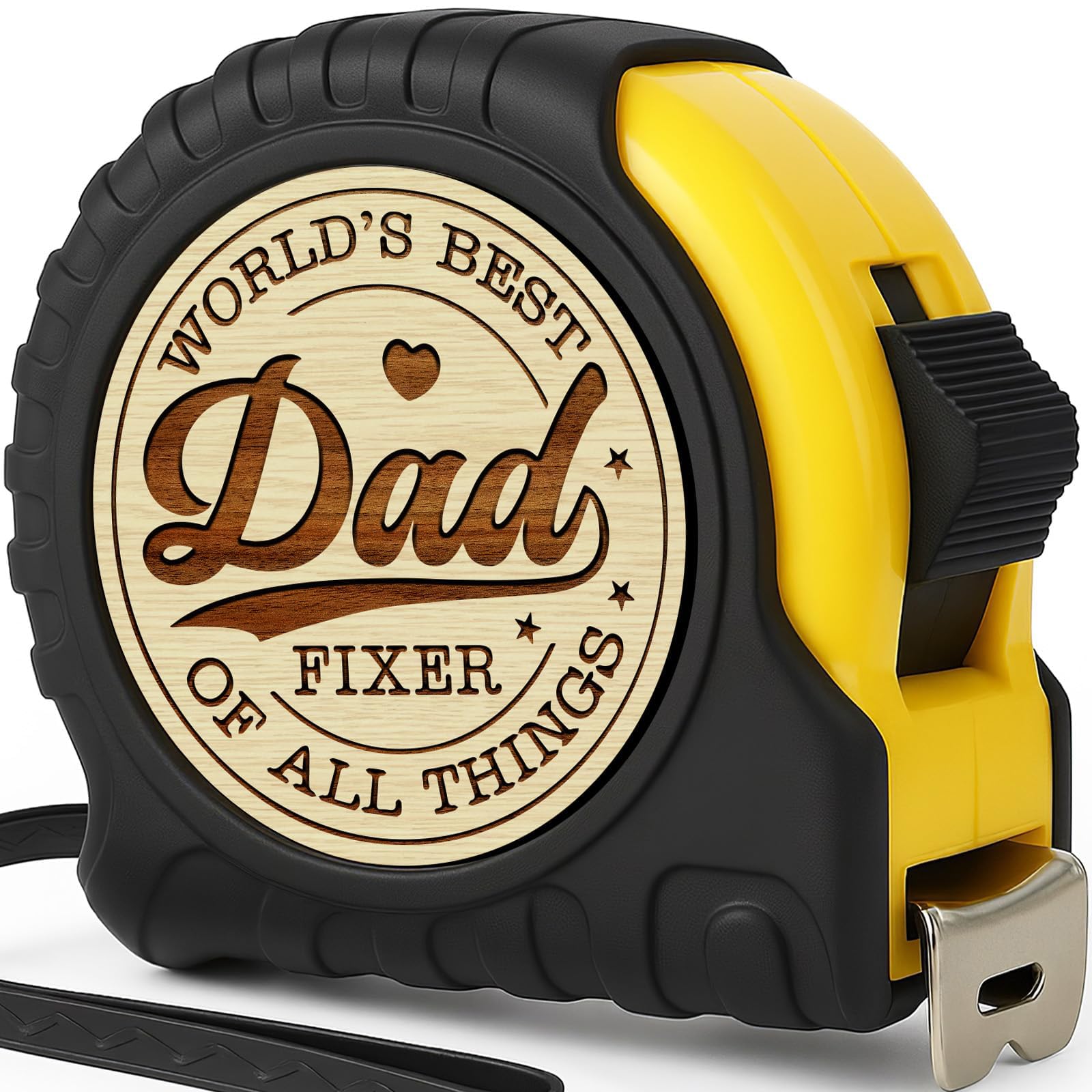Dad Gifts,Fathers Day Funny Gifts From Daughter Son,Gift for Dad Personalised Tape Measure Novelty Daddy Happy Birthday Gift Ideal Gift's for Dad's for Father’S Day, His Birthday or Christmas 3m/10'