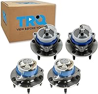 Vista 176 de TRQ Par de conjunto de cubo de cojinete de rueda delantera izquierda derecha, 2 piezas compatible con Lexus GX460 2003-2009 GX470 2003-2023 Toyota