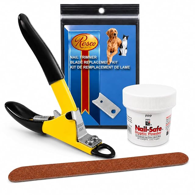 Resco Kit de Aseo de uñas Fabricado en Estados Unidos, Grande, Amarillo (PF0531)
