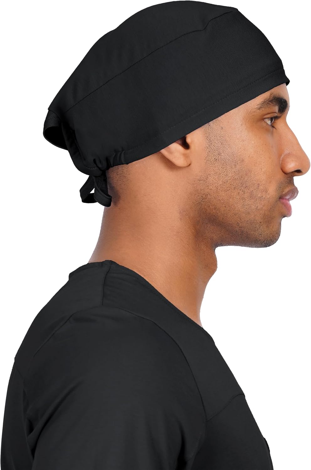 MIKAL Cotton Scrub Cap W Tie-Back Lightweight OneSize Sweat Absorbent Scrub Cap | No-Slip Unisex Surgical Cap for Healthcare - Image 5