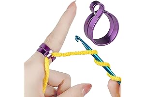 Adjustable Crochet Tension Ring - Ultimate Yarn Control for Effortless Crocheting
